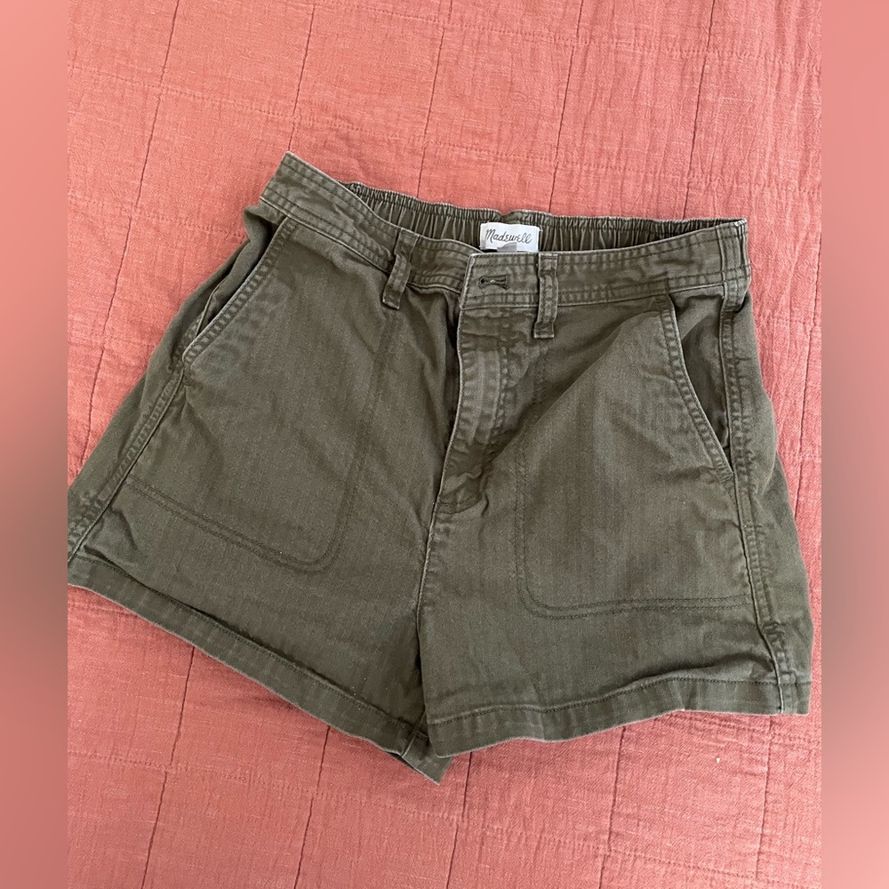 Madewell high waist shorts